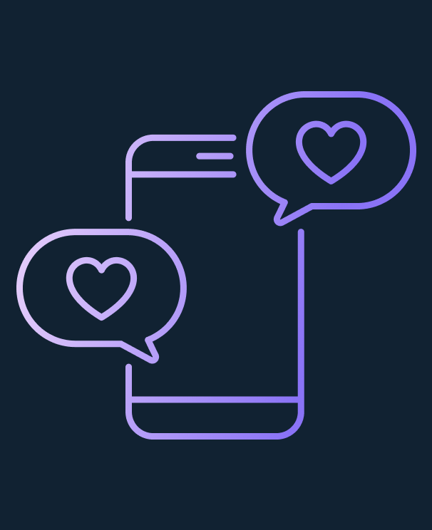 organic social media icon